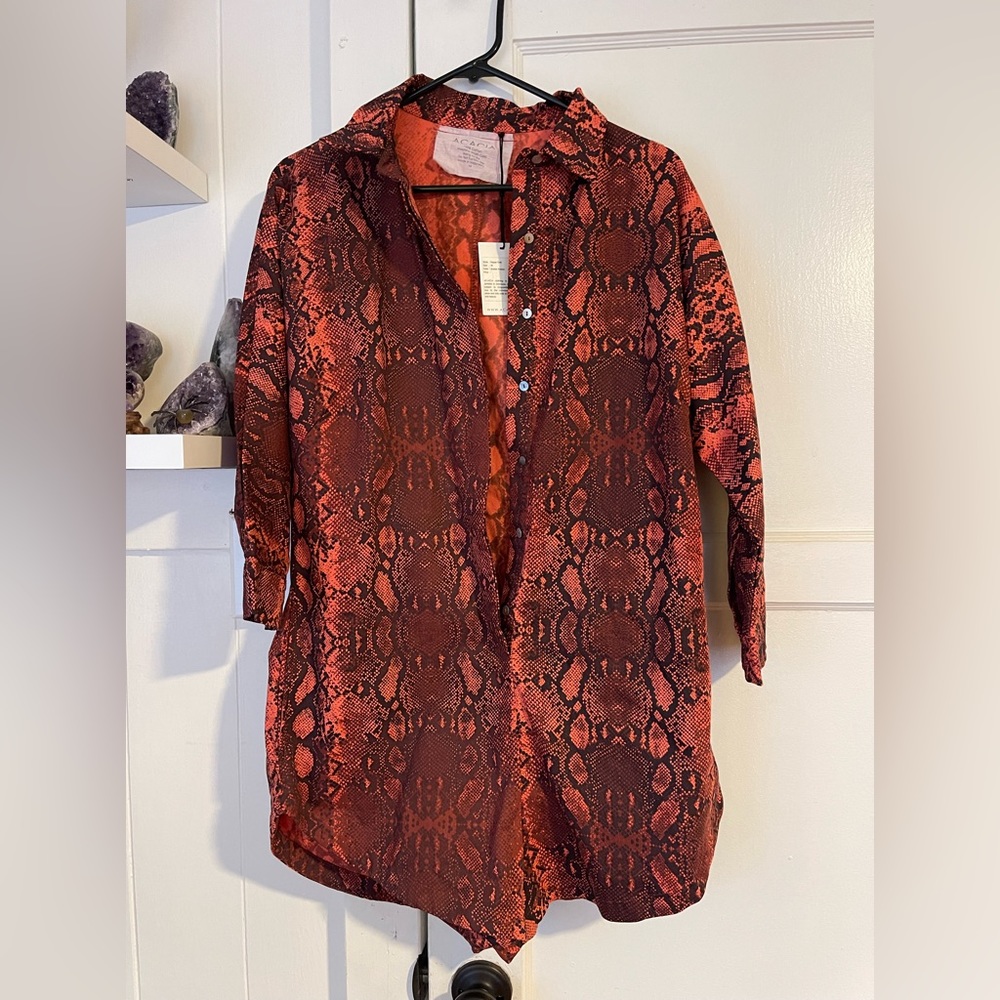 Acacia Amber Python Romper